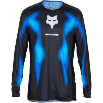 FOX 360 Volatile Crossshirt Schwarz-Blau M