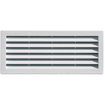 Moustiquaire et grille de ventilation PVC 254x108 mm – Montage encastré