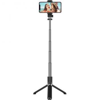 Pliable Selfie stick extensible, support mobile pour Samsung, Xiaomi, Huawei