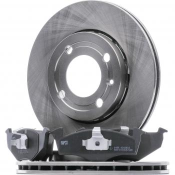 MAPCO Kit de freins à disques avant pour VW et SEAT, incluant disques et plaquettes, référence 47867