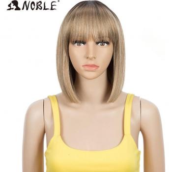 Noble Cosplay Short Bob Wig 12 with Bangs