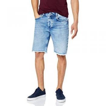 Pepe Jeans Entspannte Fit Herrenjeans Belife Kurz Blau 30