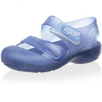 Shoes Playa O Piscina marca Igor modelo S10110032 para niños en color azul