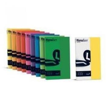 Favini Carta A69D544: Rismaluce Colore Verde 60g, Risma da 50 Fogli, Formato A4