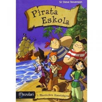 Pirata eskola. Marmoken itsaslabarra (Tapa blanda).