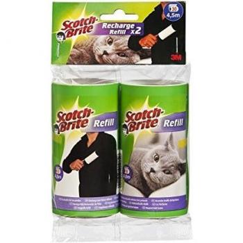 SCOTCH BRITE Recharge Brosse Adhesive x2 (version longue)