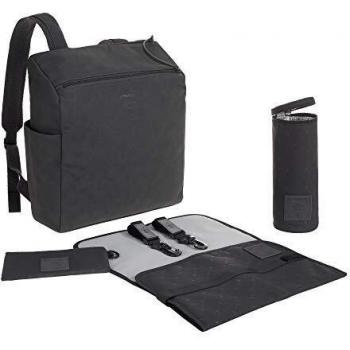 LÄSSIG Baby Wickelrucksack anthrazit