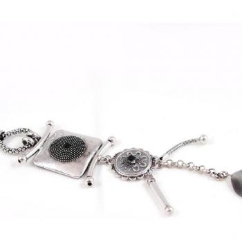 Kilimanjaro Silver Charm Necklace