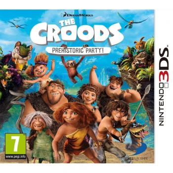 Nintendo 3DS – The Croods: Steinzeit Party / Fête Préhistorique! (FR) – mit Originalverpackung – gebraucht