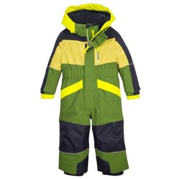 KILLTEC Winteroverall FISW 47 MNS ONPC – Kinder & Jungen, Grow-Up‑Technologie, grasgrüner Polyester-Schutz