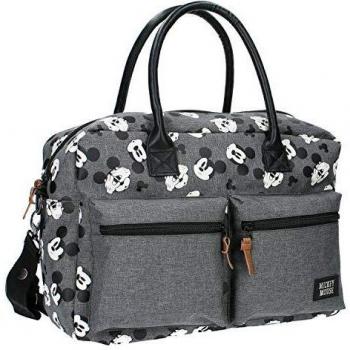 Mickey Mouse On‑The‑Go Wickeltasche – grau, einheitsgröße, wetterfestes Polyester