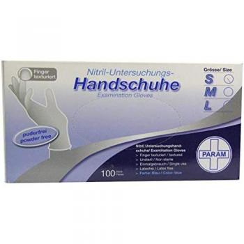 Param Nitril Einmalhandschuhe Größe S