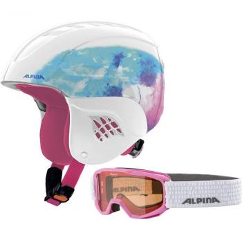 Alpina Carat Set Skihelm mit Skibrille (54‑