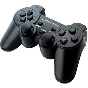 Esperanza EG106 Gaming Controller für PS2/PS3, Schwarz
