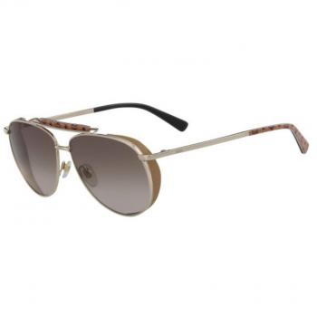 MCM Unisex Adults’ MCM119S 722 59 Optical Frames, Shiny Gold/Brown