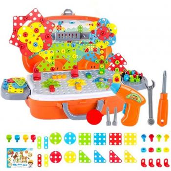 Children’s Nut & Screw Driver Power Drill