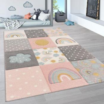 Cama de Nube Pastel para Niños
