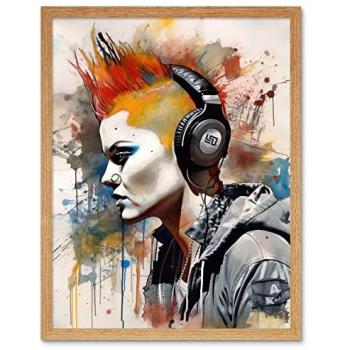 Dynamic Urban Rocker – Headphones & Color Splash
