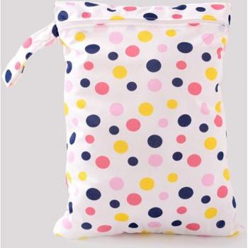 Single Pocket Baby Diaper Wet Bag 30x40cm