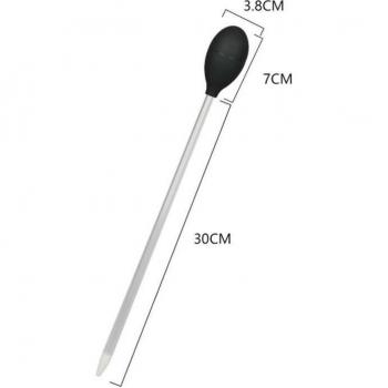 Tube de changement d'eau en verre 30CM