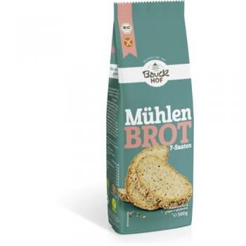 Bauck Hof Brotbackmischung Mühlenbrot 7-Saaten 500g