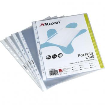 Pochettes Rexel A4 PP Transparent haute qualité