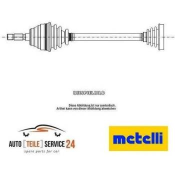 METELLI 17-0142 Árbol de transmisión de potencia