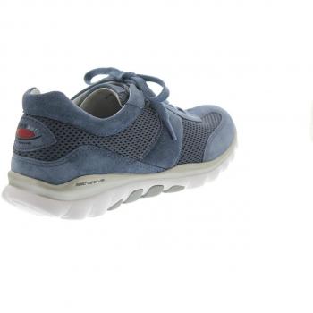 Gabor Damen Sneaker Rollingsoft, Blau, 37 EU