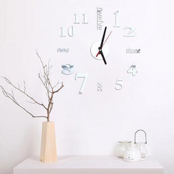 Reloj de Pared Artístico con Números Grandes