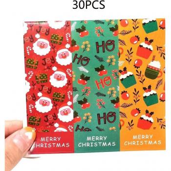 Red Christmas Stickers