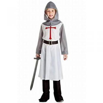 Traje de Caballero Medieval Blanco Kimokawaii
