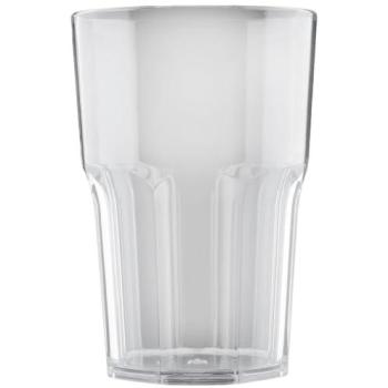 Vaso Transp. de Plástico 400 ml (MONOUSO) – 5 unidades