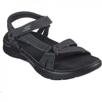 Skechers 141451 Sandalia Negra Multi Color