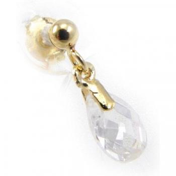 Pendientes Linda Oro Blanco G9369 – Les Trésors De Lily