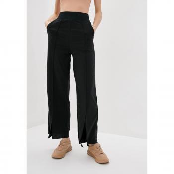 ISSA Plus schwarze Palazzo-Hose mit Schlitz M