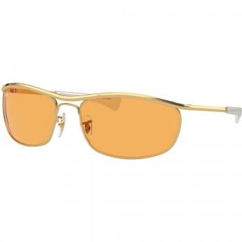 Ray-Ban RB3119M Olympian I Deluxe Colore 001/13 Unisex Rotonda Oro Occhiali da Sole