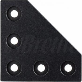 Plaque d’angle 5 trous 90° – bande de jonction aluminium