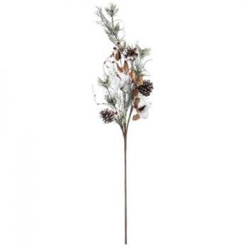 Coton & Baie Festive – Branch décor 78 cm Feeric