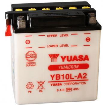 Batterie Moto Yuasa YB10L-A2 12V 11Ah