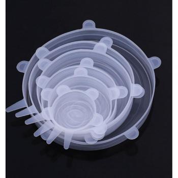 Starch-Free Stretch Silica Lids for Cookware – 12 Piece Bundle