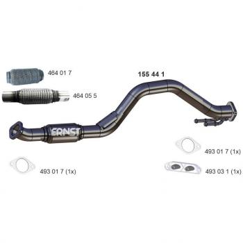 Tuyau d'échappement SEAT Altea XL ERNST 155441