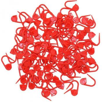 100pcs Multicolor Plastic Needle Clip Stitch Markers