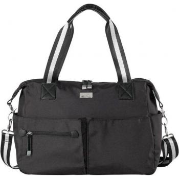 Isoki Lennox Black Pocket Diaper Tote