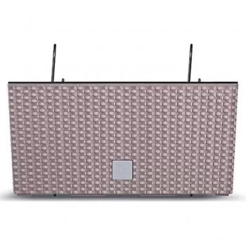 Prosperplast Jardinera de Exterior RATO CASE W 395x185x195 Color Ocre Oscuro