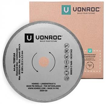 Disque Diamant Continu 180 mm – Précision Carreaux & Céramique VONROC