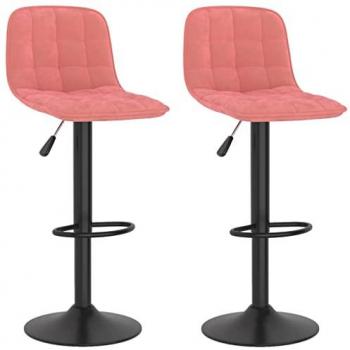 Tabourets de Bar en Velours