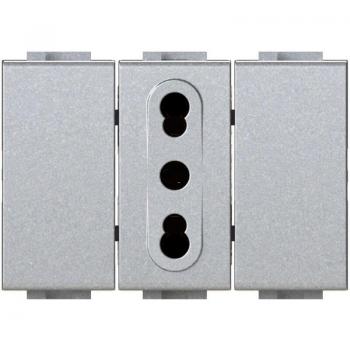 LiveTech 10/16A Grigio 2 Bitappo Box 4 Presa