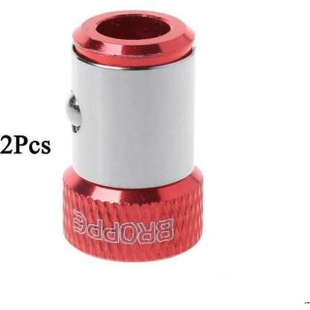 2PC 1/4 Magnetic Screwdriver Bit Ring 6.35mm