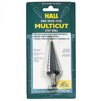 MC4M High Speed Steel Step Drill Bit 4-12mm