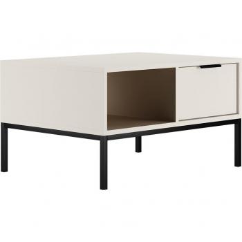 Mesa Seattle de Centro 80cm con Patas Oscuras